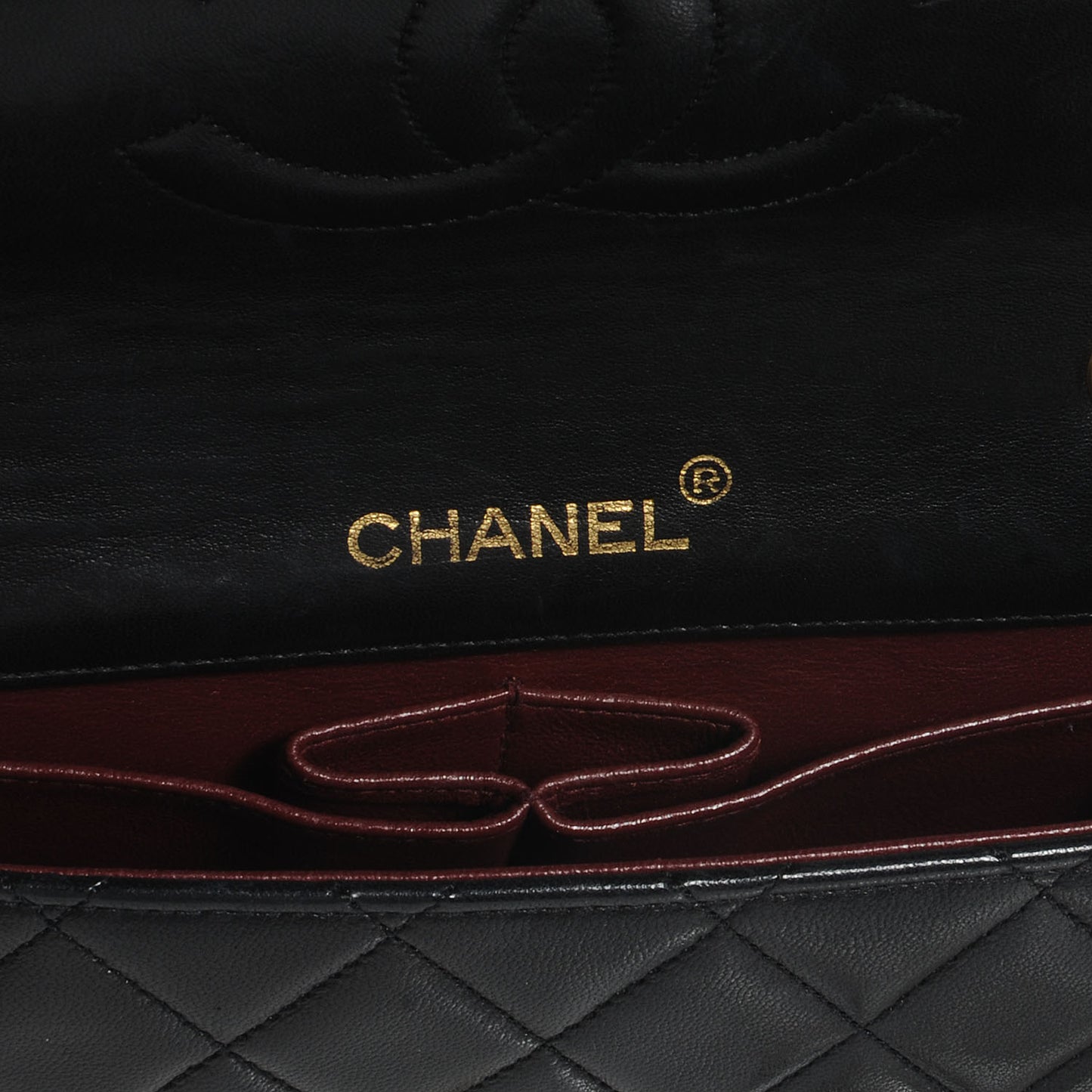 Lambskin Quilted Mini Flap Black
