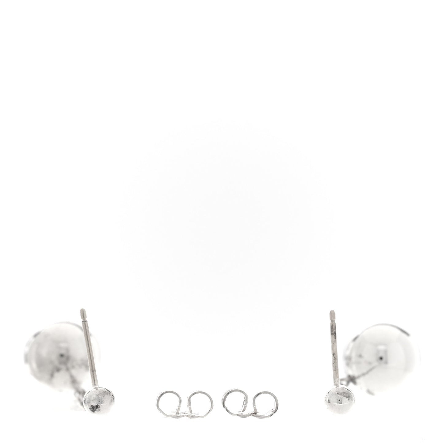 Sterling Silver 10mm HardWear Ball Drop Earrings