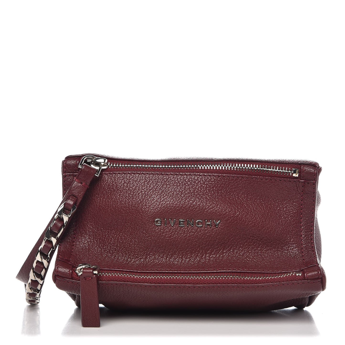 Sugar Goatskin Pandora Wristlet Oxblood
