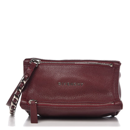 Givenchy Sugar Goatskin Pandora Wristlet Oxblood 1 of 7