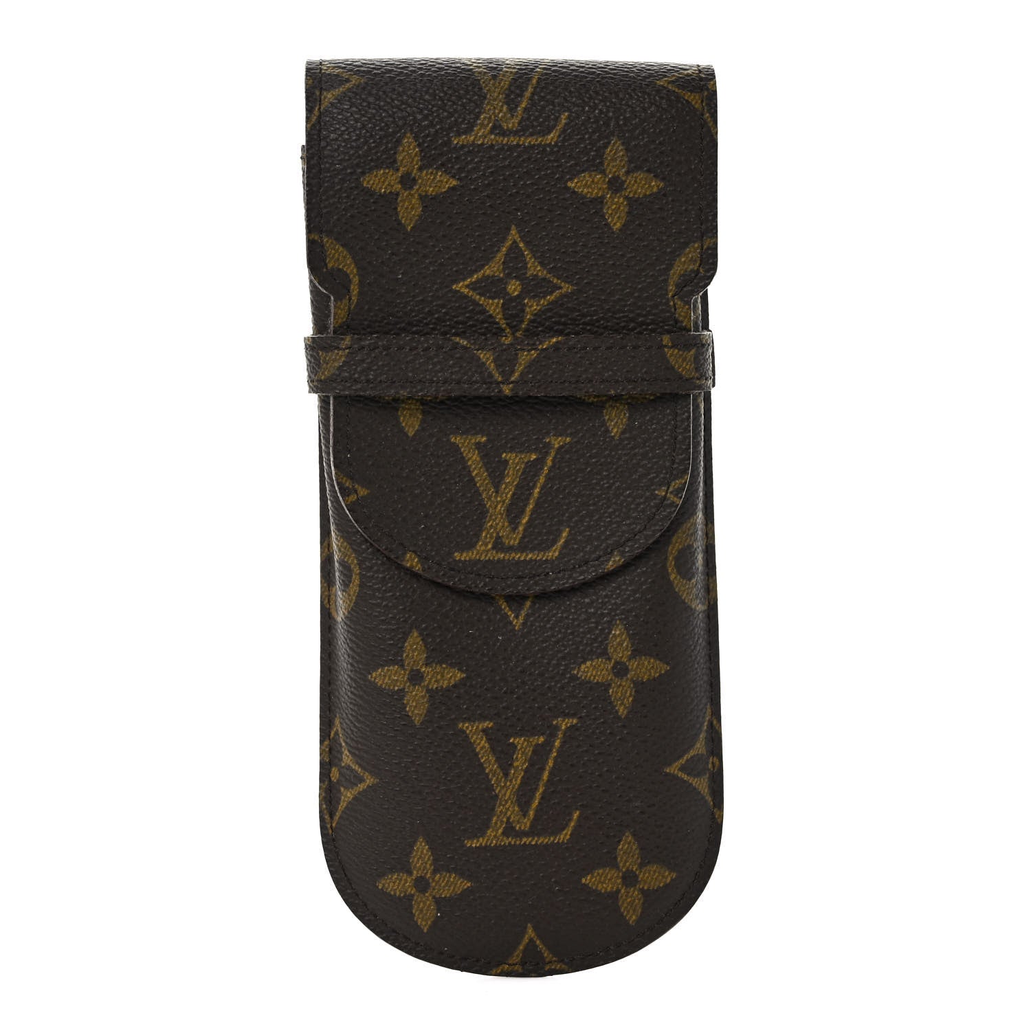 Louis Vuitton Monogram Glasses Sunglasses Case w Flap 1 of 6
