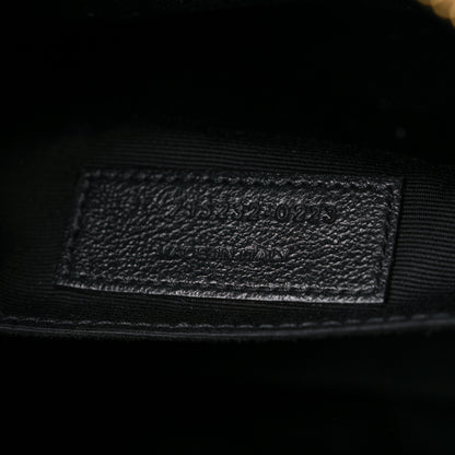 Saint Laurent Calfskin Matelasse Monogram Lou Camera Bag Dark Beige 7 of 10