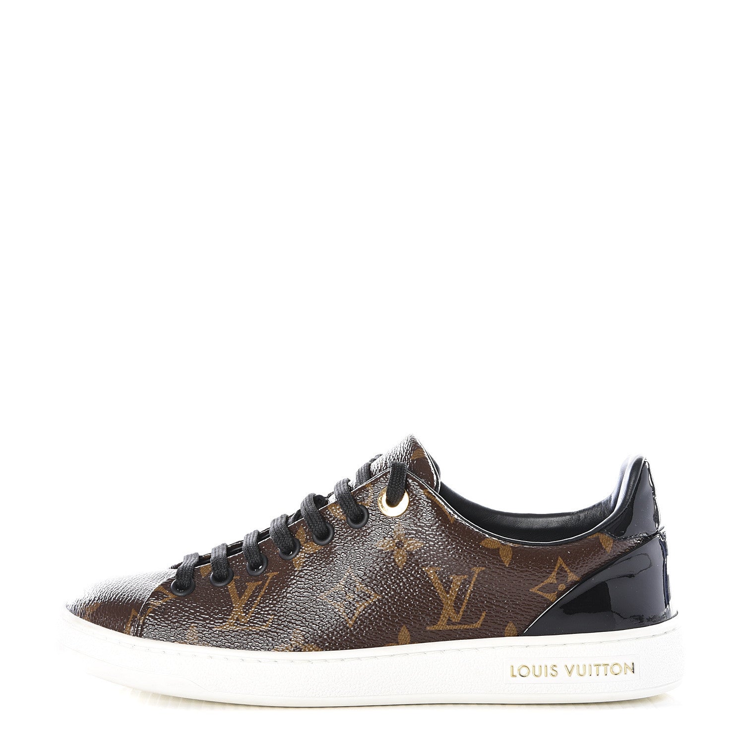 Louis Vuitton Patent Monogram Frontrow Sneakers 35.5 1 of 10