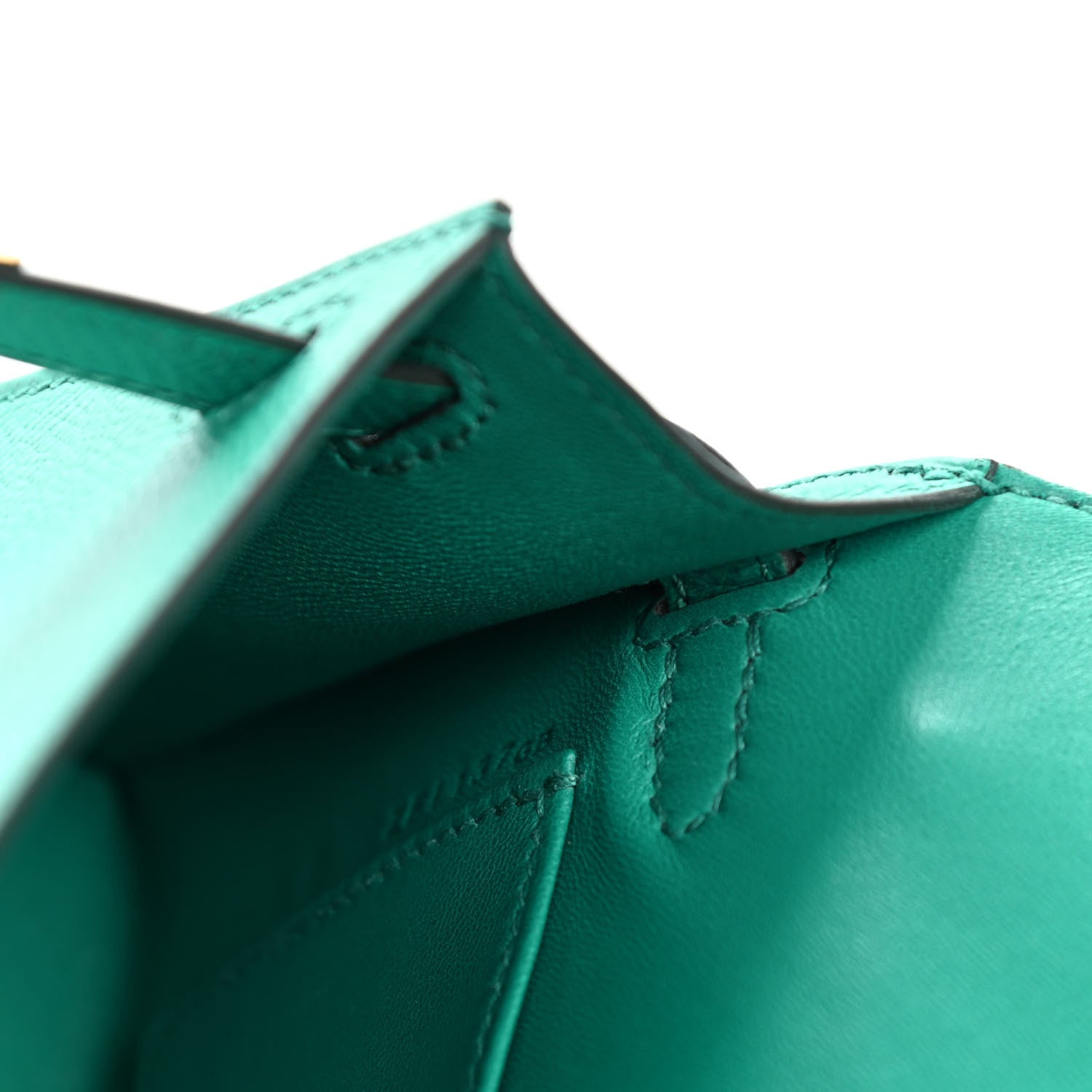 Hermes Epsom Mini Kelly Sellier 20 Vert Jade 6 of 10