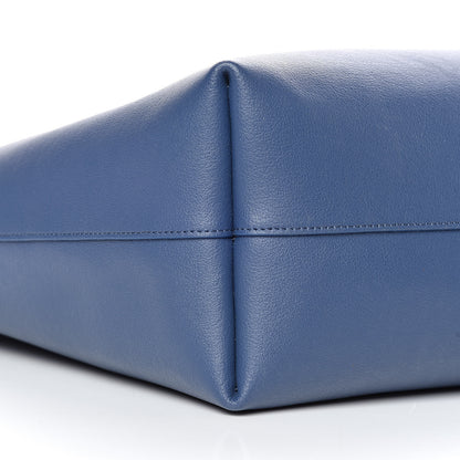 Saint Laurent Calfskin Large Shopping Tote Denim 6 of 11