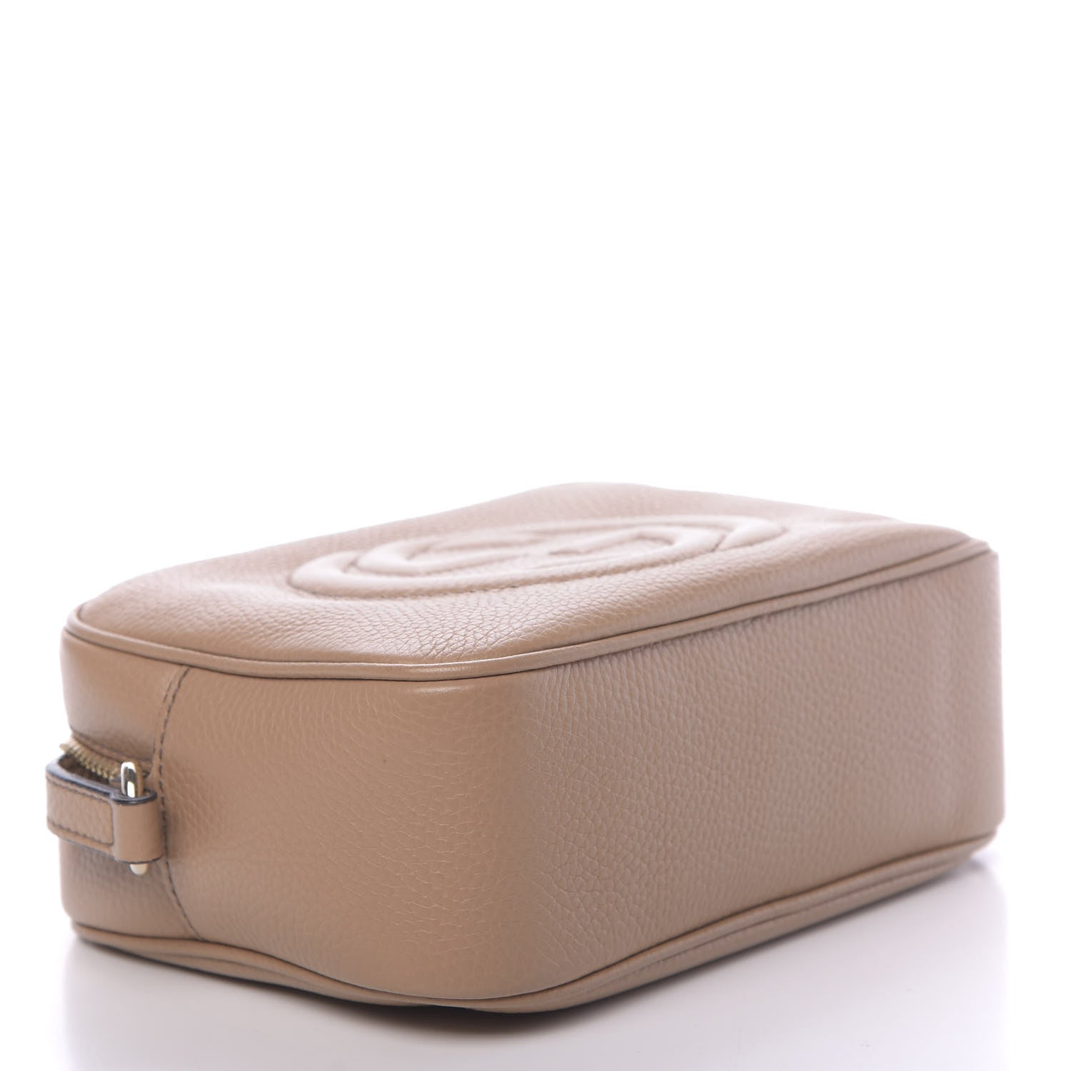 Gucci Pebbled Calfskin Small Soho Disco Bag Rose Beige 4 of 10