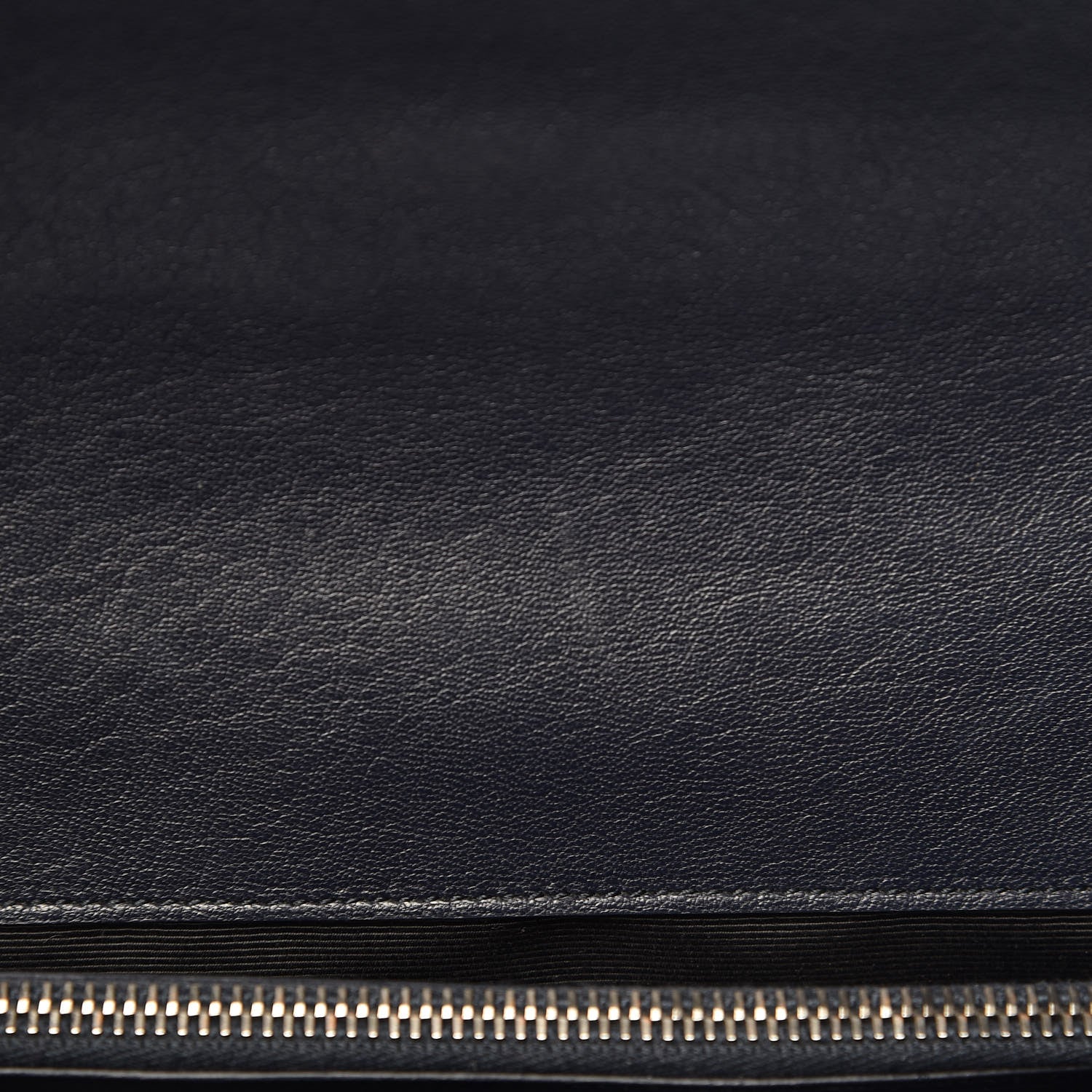 Saint Laurent Sheepskin Matelasse Chevron Monogram Large College Satchel Navy Blue 8 of 12
