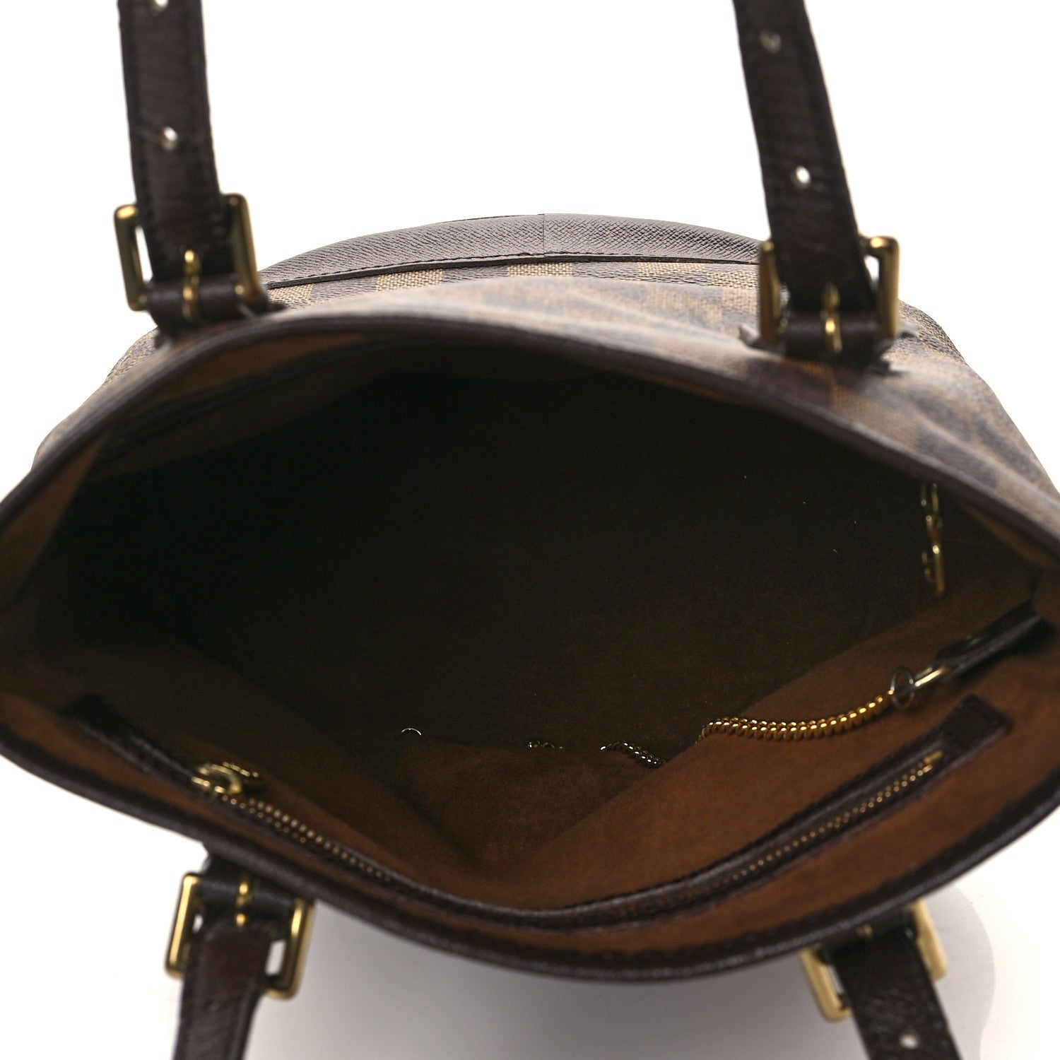 Louis Vuitton Damier Ebene Marais Bucket 23 5 of 12