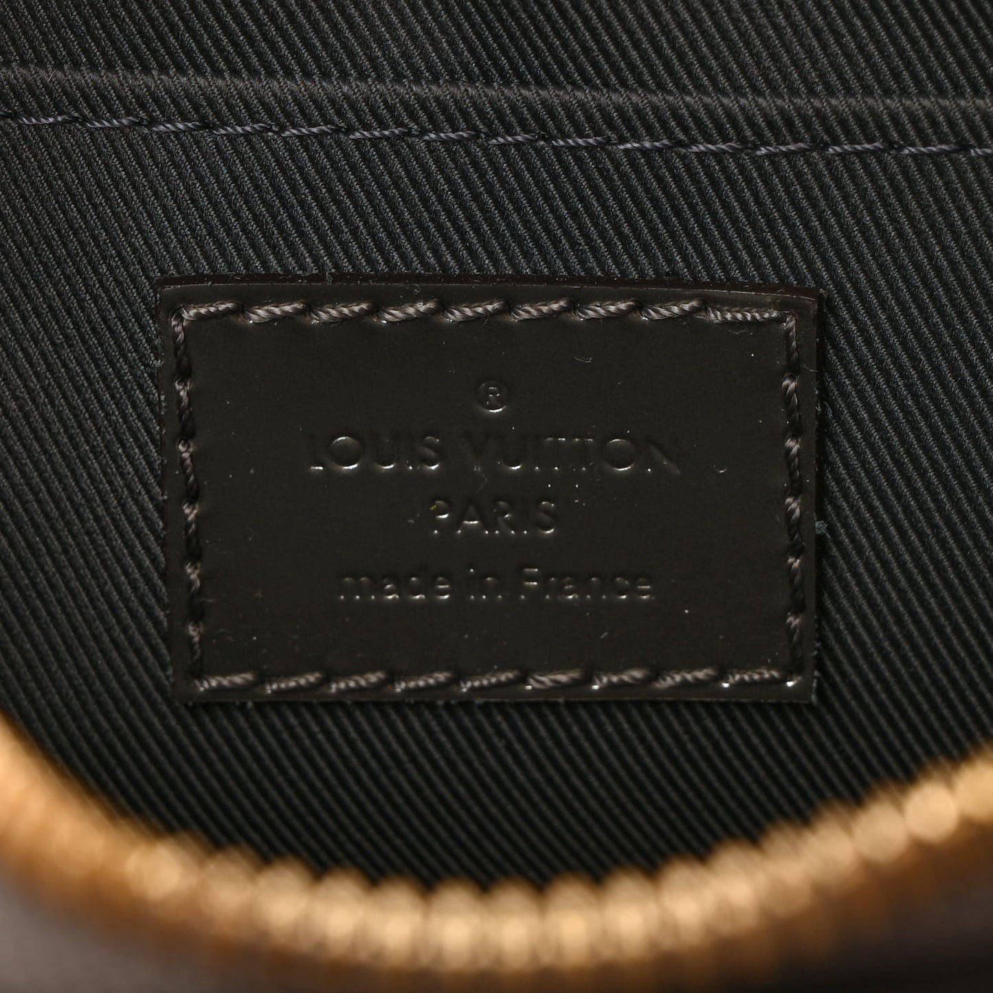 Patent Monogram Miroir Mirror Mini Alma Gris Metal