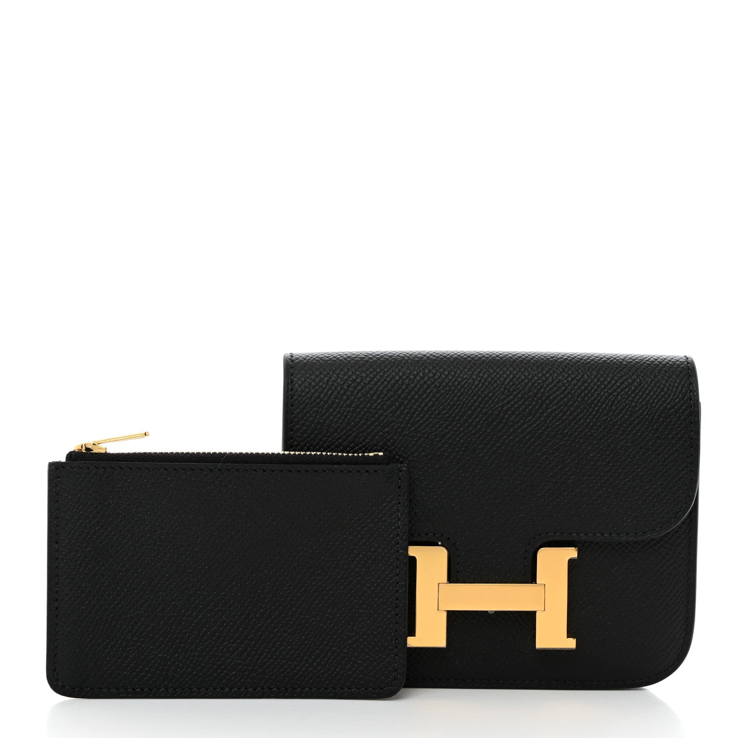 Hermes Epsom Constance Slim Wallet Black 3 of 8