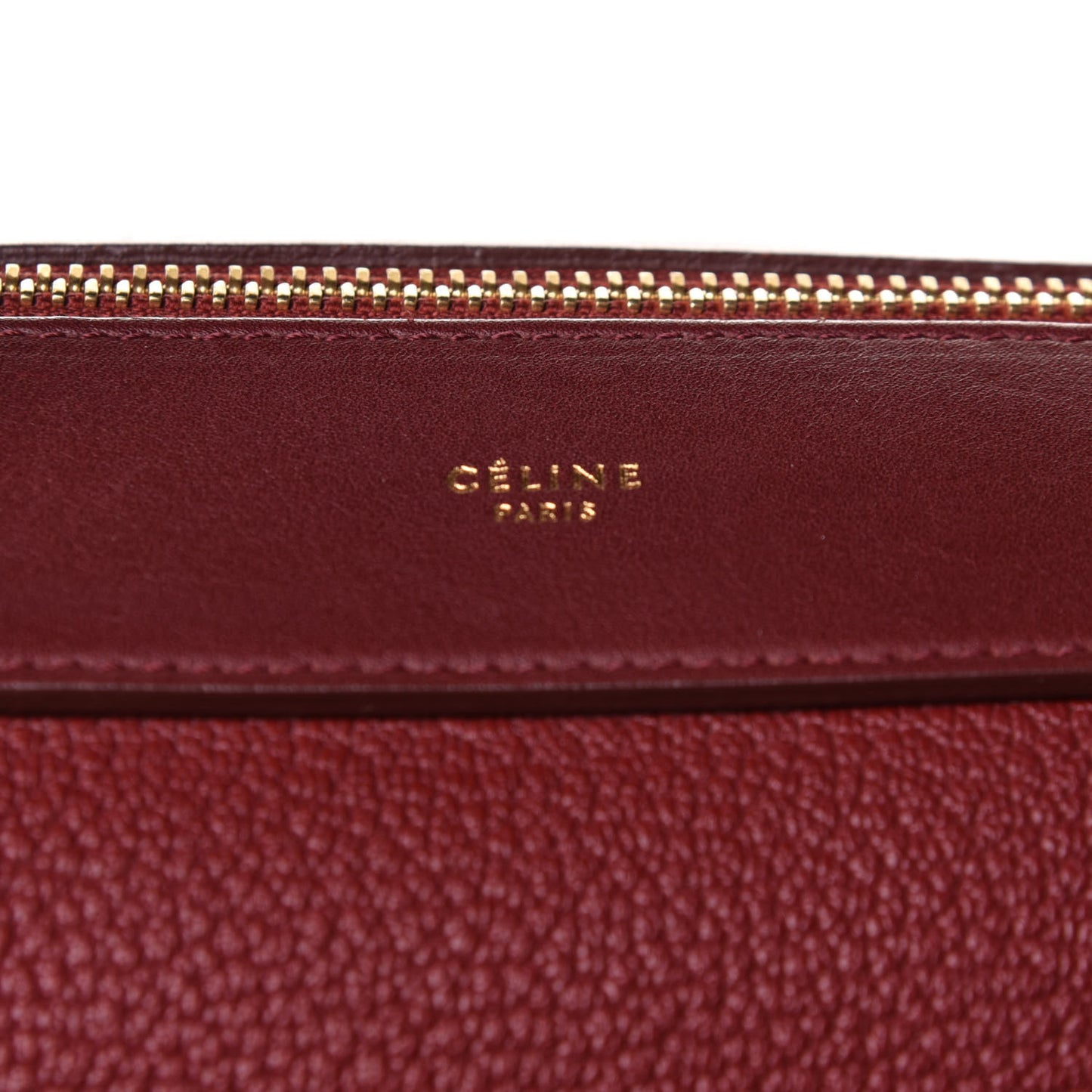 Goatskin Smooth Calfskin Small Ring Bag Dark Ruby