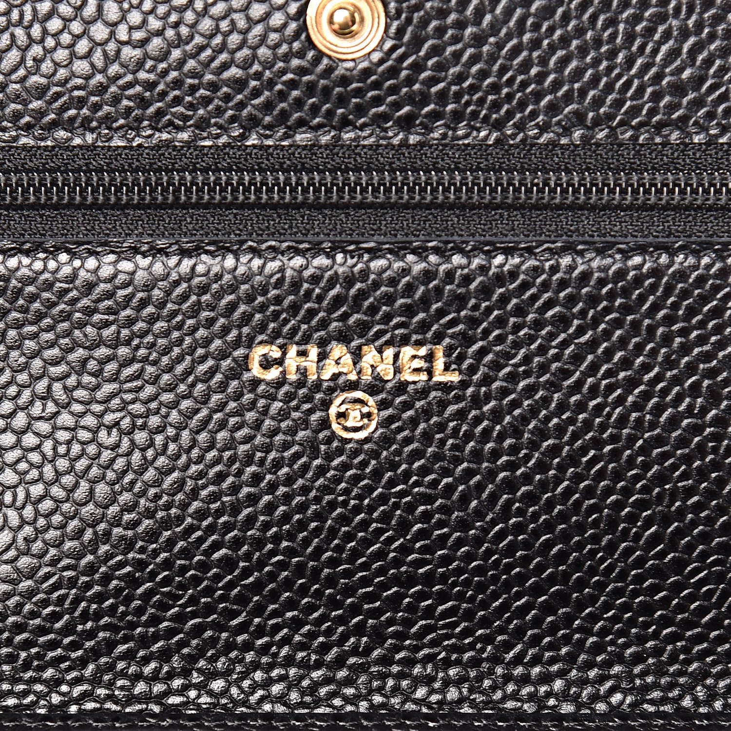 Chanel Caviar Quilted Wallet On Chain WOC Black 8 of 11