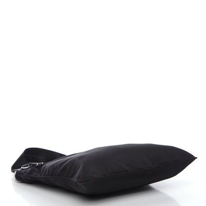 Prada Nylon Vela Flat Messenger Bag Black 3 of 7