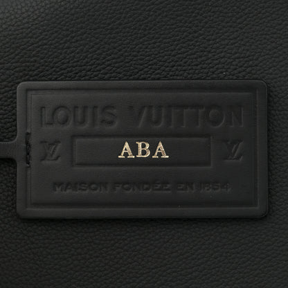 Louis Vuitton Calfskin Aerogram Takeoff Messenger Black 11 of 12