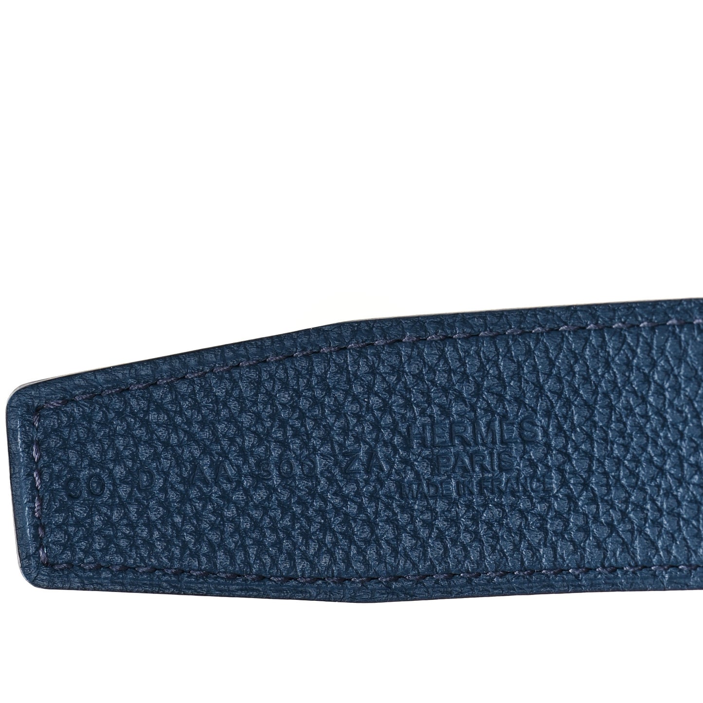 Box Togo 32mm Guilloche H Belt 90 36 Black Bleu Nuit