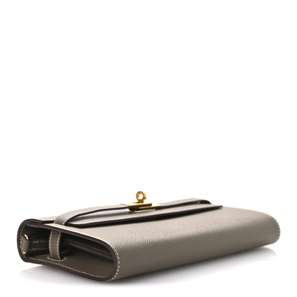 Hermes Epsom Kelly Wallet To Go Etoupe 4 of 13