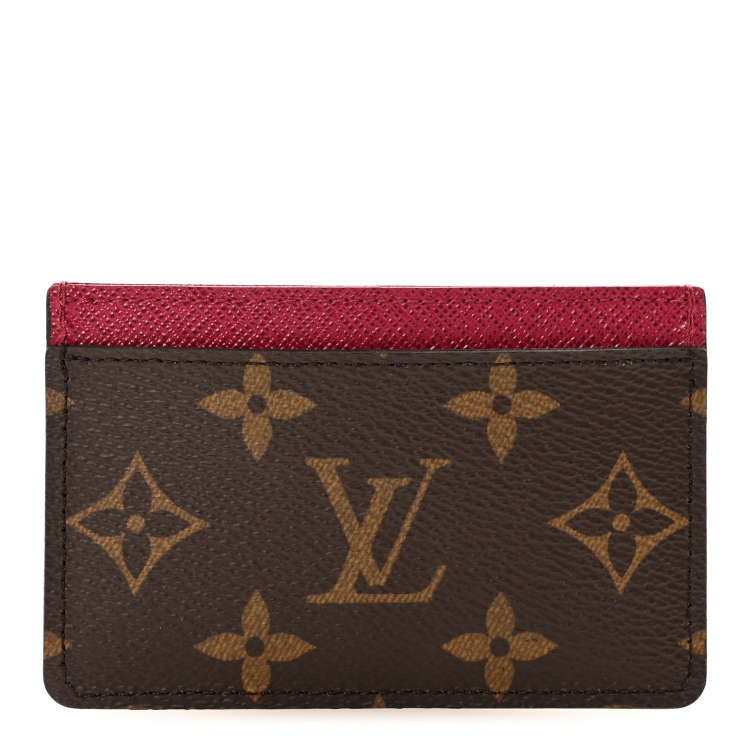 Louis Vuitton Monogram Card Holder Fuchsia 1 of 7
