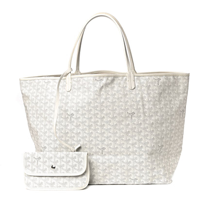 Goyard Goyardine Saint Louis GM White 1 of 11