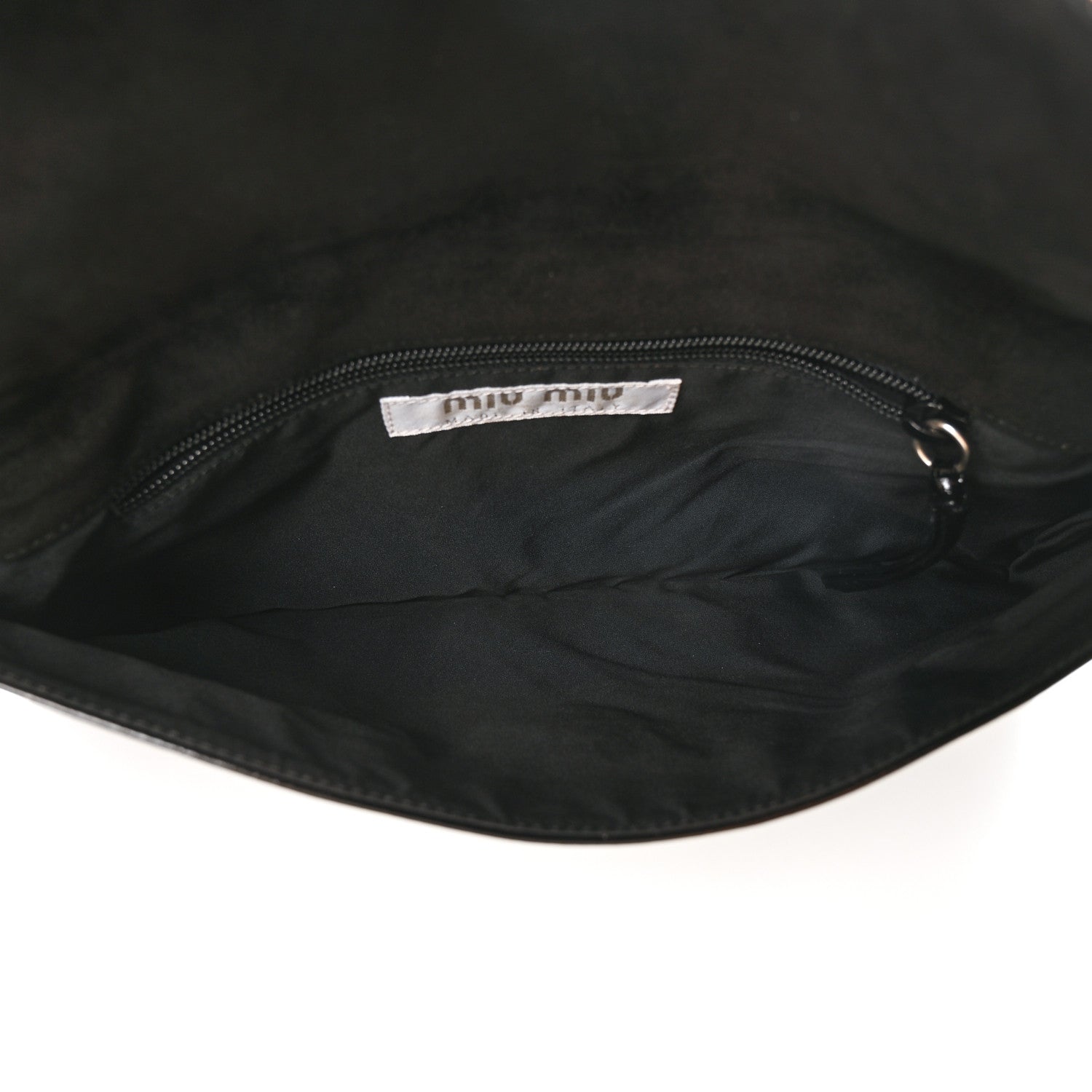 Miu Miu Vernice Tracholla Bag Black 5 of 10