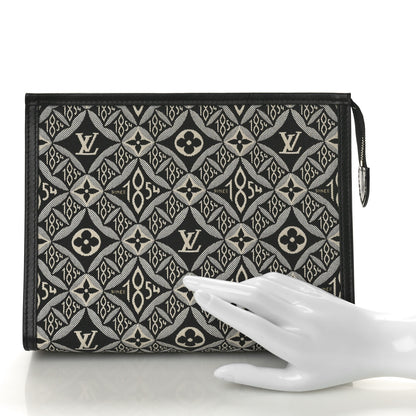 Louis Vuitton Jacquard Since 1854 Toiletry Pouch 26 Gray 2 of 10