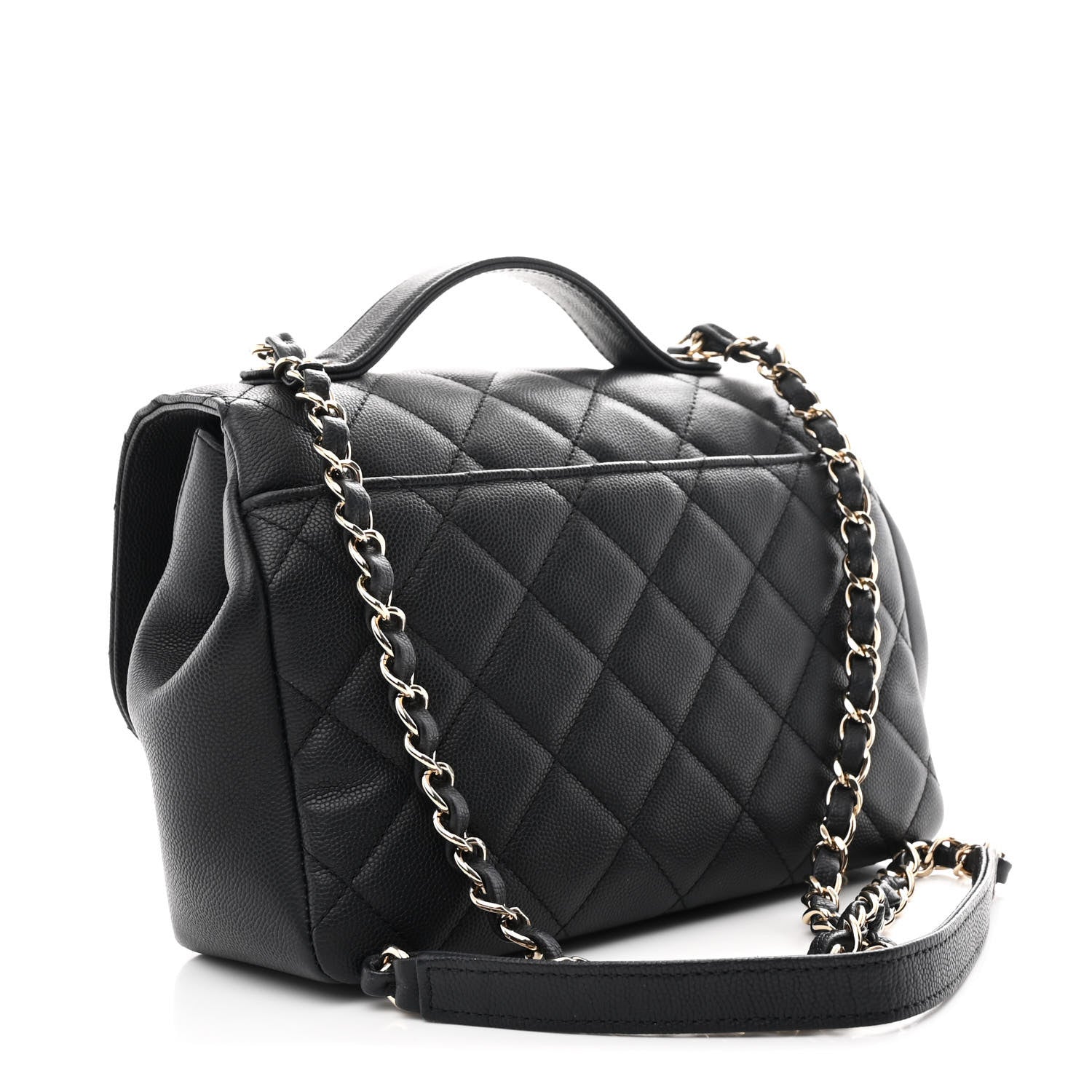 Chanel Caviar Quilted Medium Business Affinity Flap Black 3 of 10