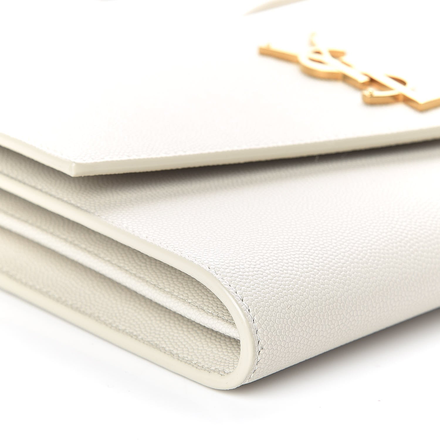 Saint Laurent Grain de Poudre Mini Uptown Crossbody Bag Crema Soft 9 of 10