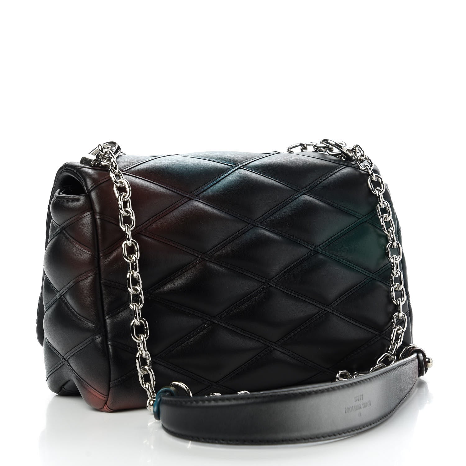 Louis Vuitton Lambskin Malletage GO-14 PM Hologram 3 of 9