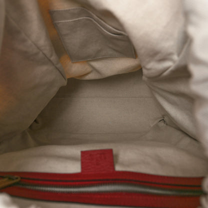 Gucci Canvas Marley Stripe Script Logo Gucci 100 Backpack Multicolor 5 of 9