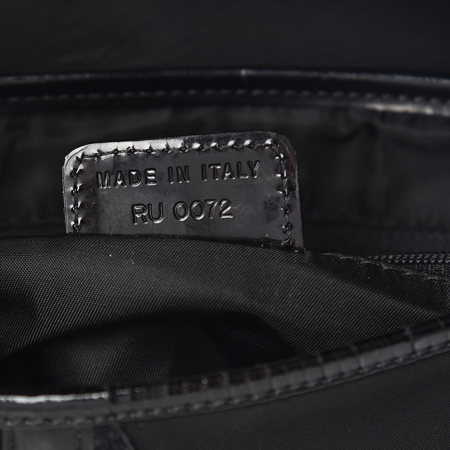 Christian Dior Nylon Double Saddle Bag Black 7 of 13