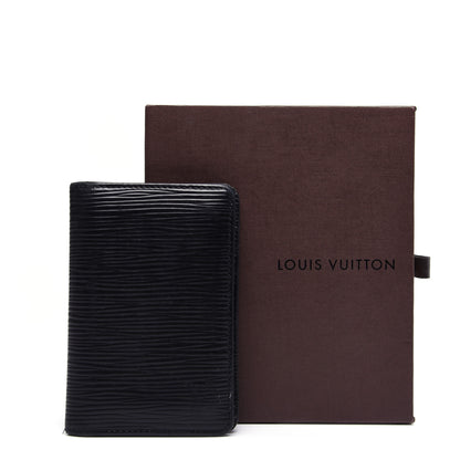 Louis Vuitton Epi Pocket Organizer Black 10 of 10