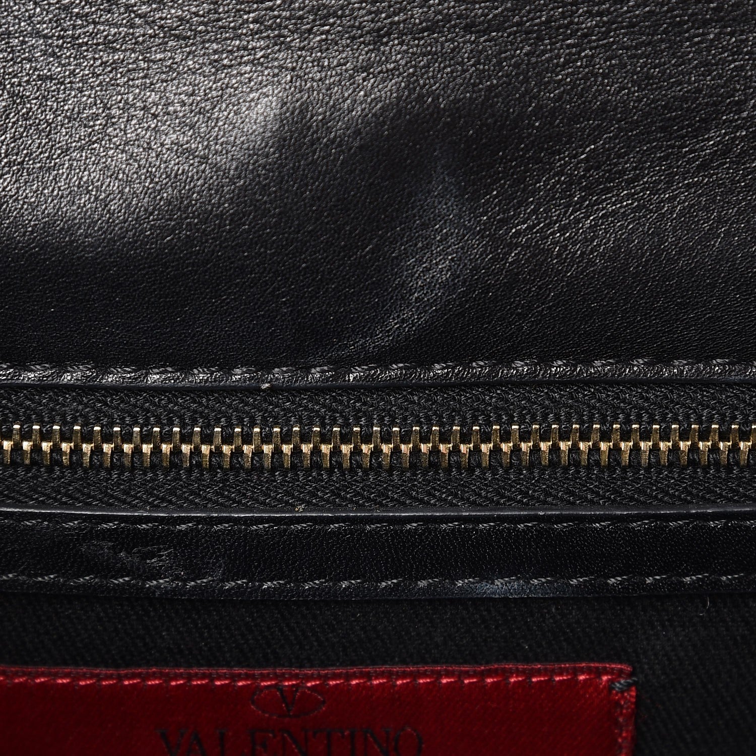 Valentino Garavani Vitello Medium Glam Lock Rockstud Flap Black 10 of 10