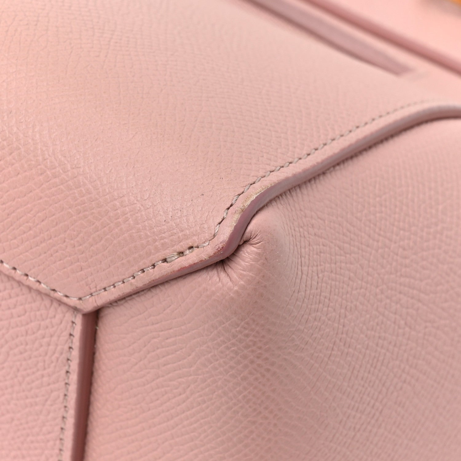 Celine Baby Grained Calfskin Micro Belt Bag Vintage Pink 10 of 14