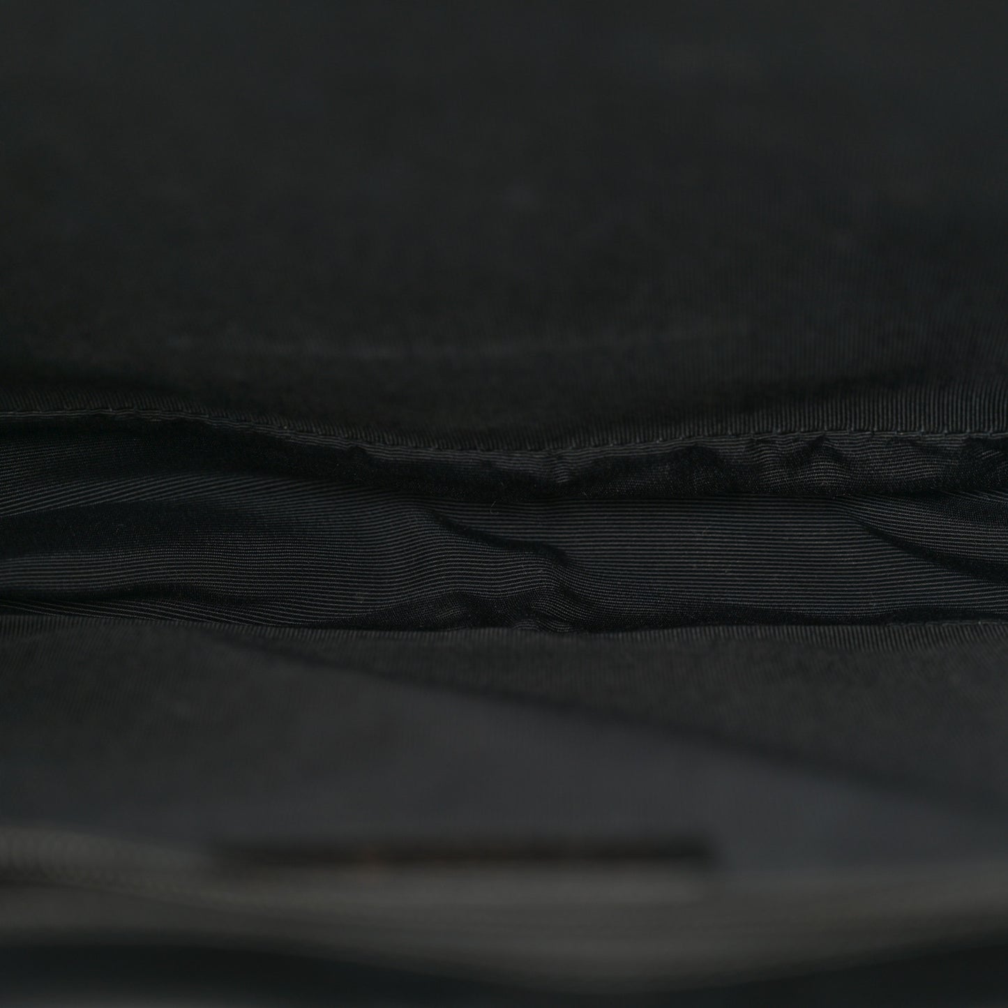 Glazed Calfskin Large Boy Flap Black