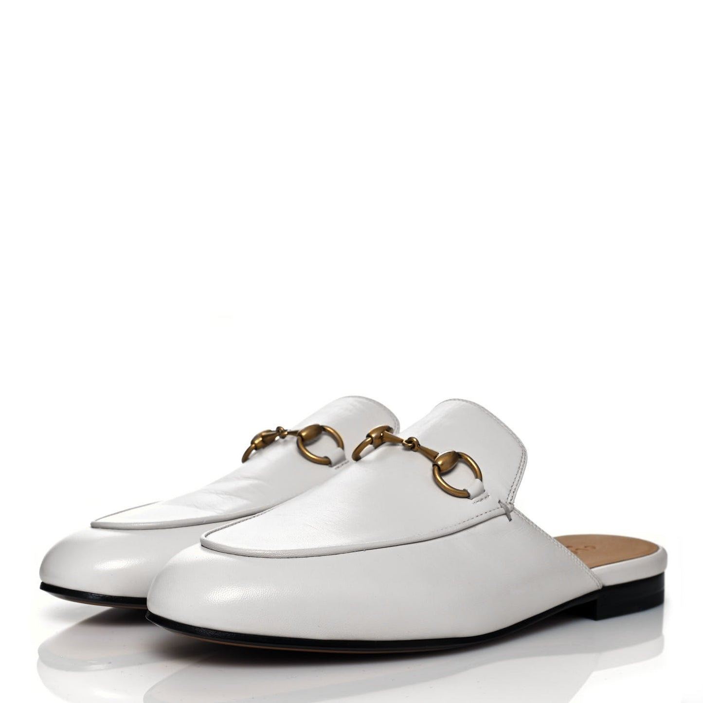 Malaga Kid Womens Princetown Slippers 37 Mystic White