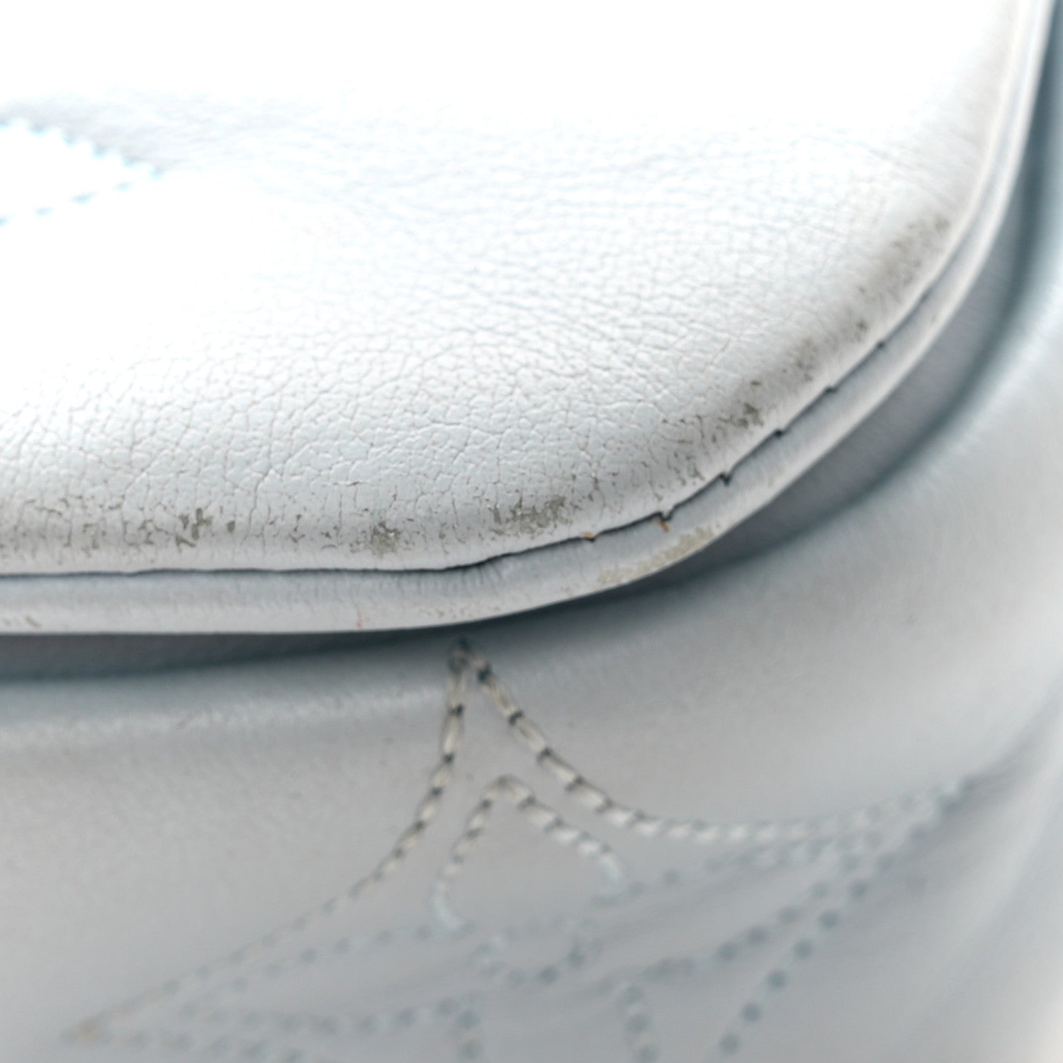 Louis Vuitton Calfskin Bubblegram Wallet On Strap Ice Blue 13 of 14