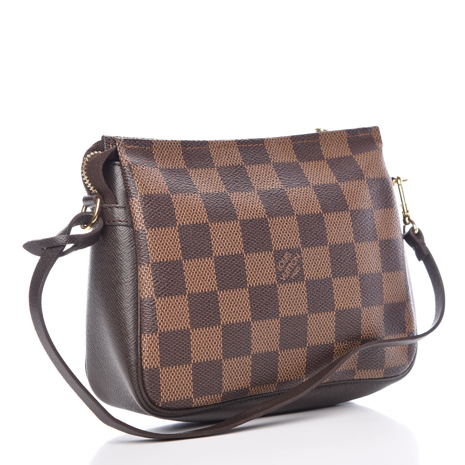 Louis Vuitton Damier Ebene Trousse Make Up Bag Pochette 3 of 10