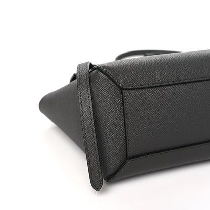 Celine Grained Calfskin Nano Belt Bag Grey 9 of 10