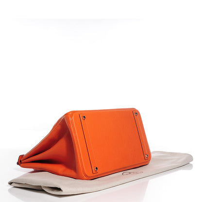 Hermes Togo Birkin 40 Orange 6 of 28