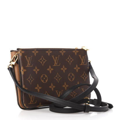 Louis Vuitton Reverse Monogram Giant Double Zip Pochette 3 of 9