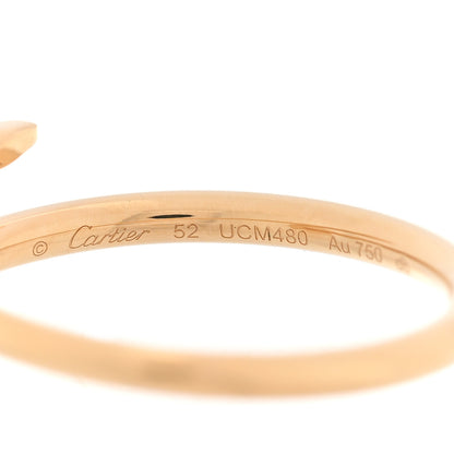 Cartier 18K Yellow Gold Small Juste Un Clou Ring 52 6 4 of 6