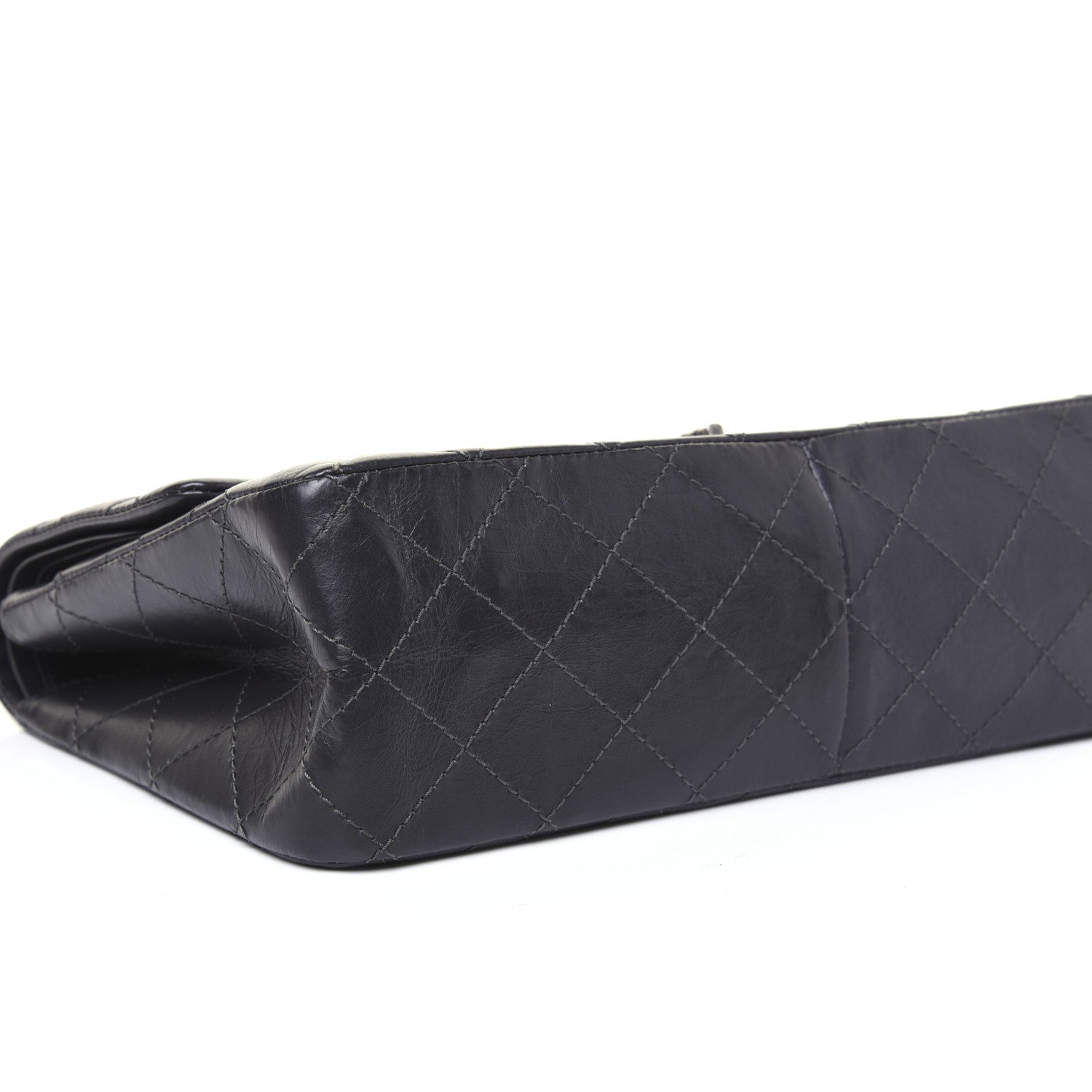 Chanel Aged Calfskin Quilted 2.55 Reissue 227 Flap Dark Grey 6 of 14