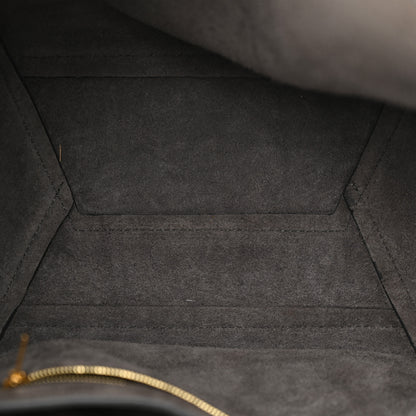 Celine Soft Grained Calfskin Sangle Bucket Bag Grey 5 of 14