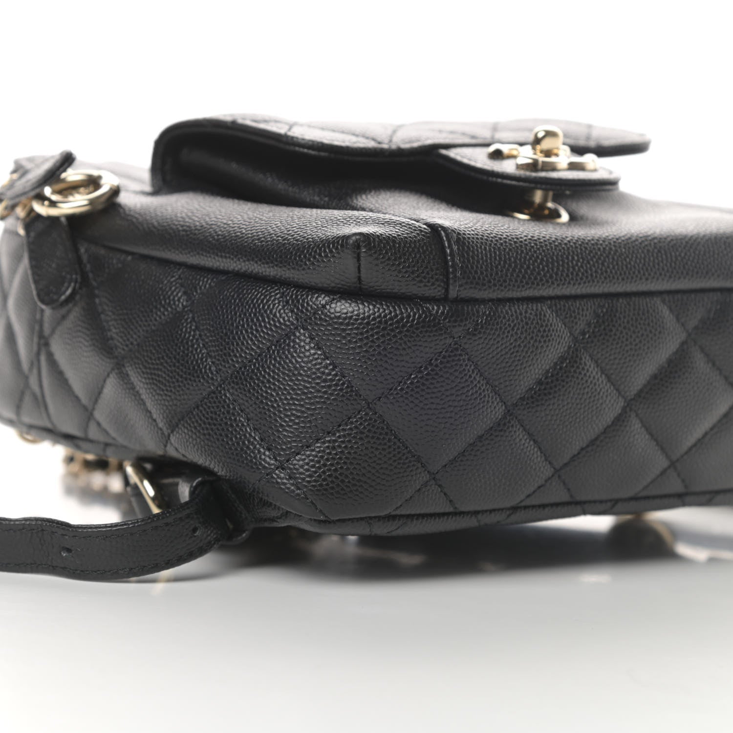 Chanel Caviar Quilted Small CC Day Backpack Black 9 of 11