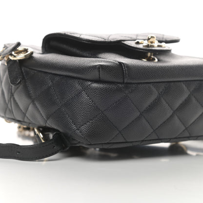 Chanel Caviar Quilted Small CC Day Backpack Black 9 of 11