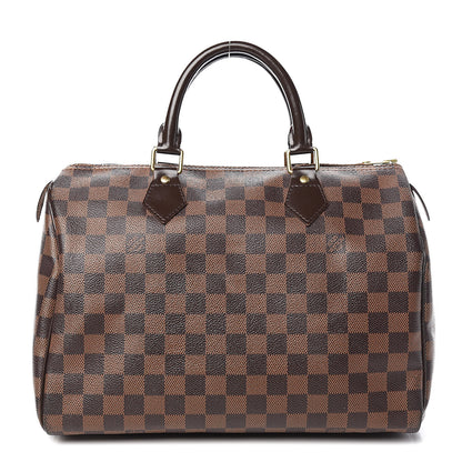 Louis Vuitton Damier Ebene Speedy 30 1 of 17