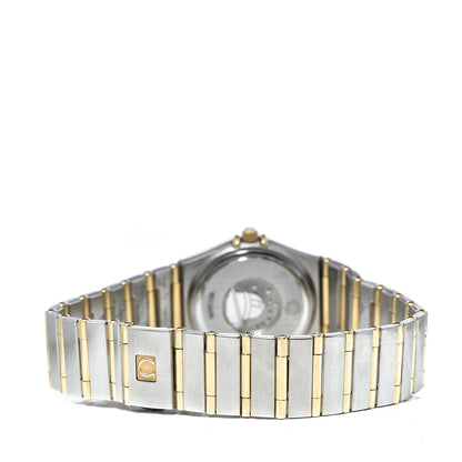Omega Stainless Steel 18K Yellow Gold 25mm Constellation 95 Quartz Watch Champagne 1272.10.00 4 of 7