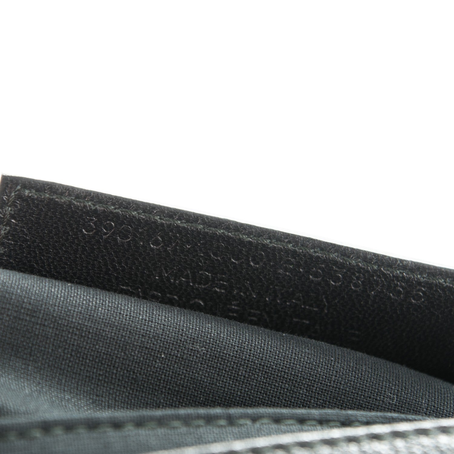 Balenciaga Chevre Silver Metallic Edge Hardware Envelope Clutch Black 7 of 7