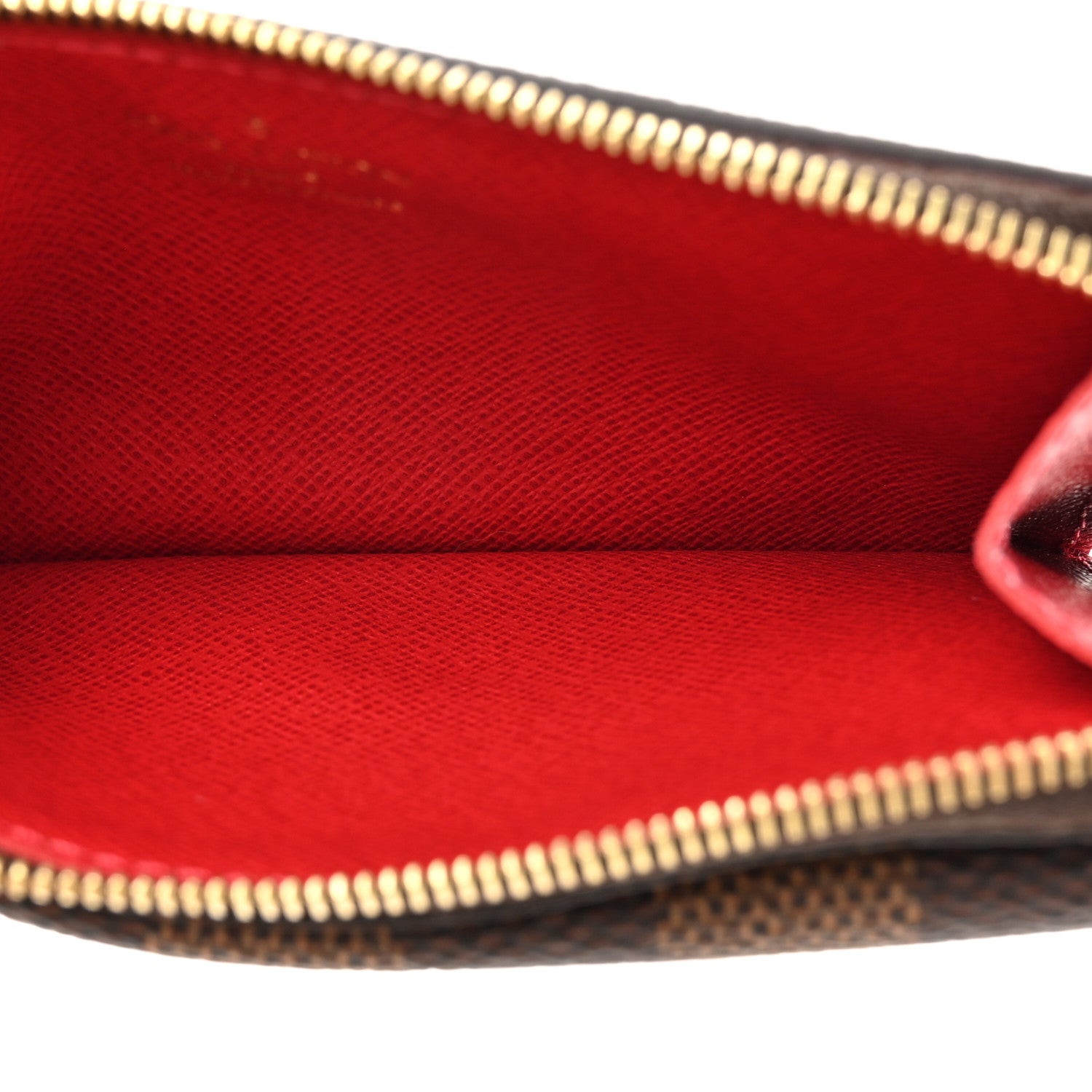 Louis Vuitton Damier Ebene Recto Verso Card Holder Red 5 of 7