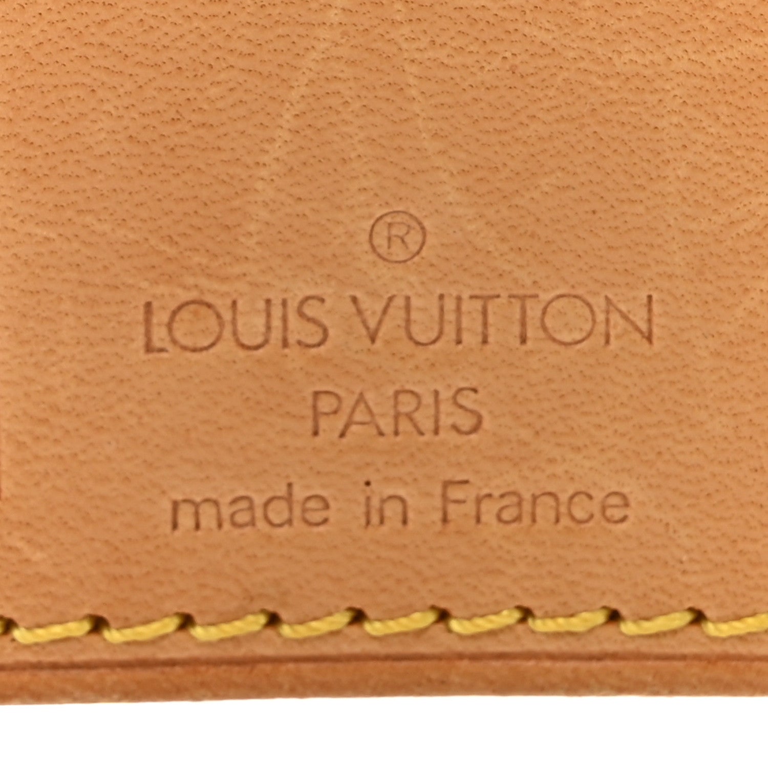 Louis Vuitton Vachetta Luggage Tag 3 of 4