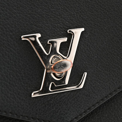 Louis Vuitton Soft Calfskin My Lockme Top Handle Black 17 of 18
